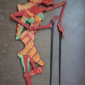 Tradition in Every Detail – Handcrafted Wooden Wayang Kulit with Batik Motif (From Kelantan)