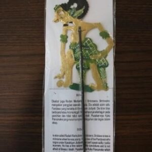 Elegance Meets Legend – Raded Gatotkaca Leather Bookmark